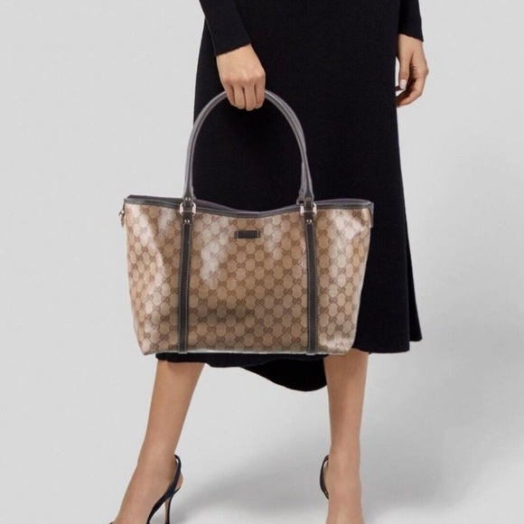 Gucci Handbags - GUCCI gg crystal monogram joy tote